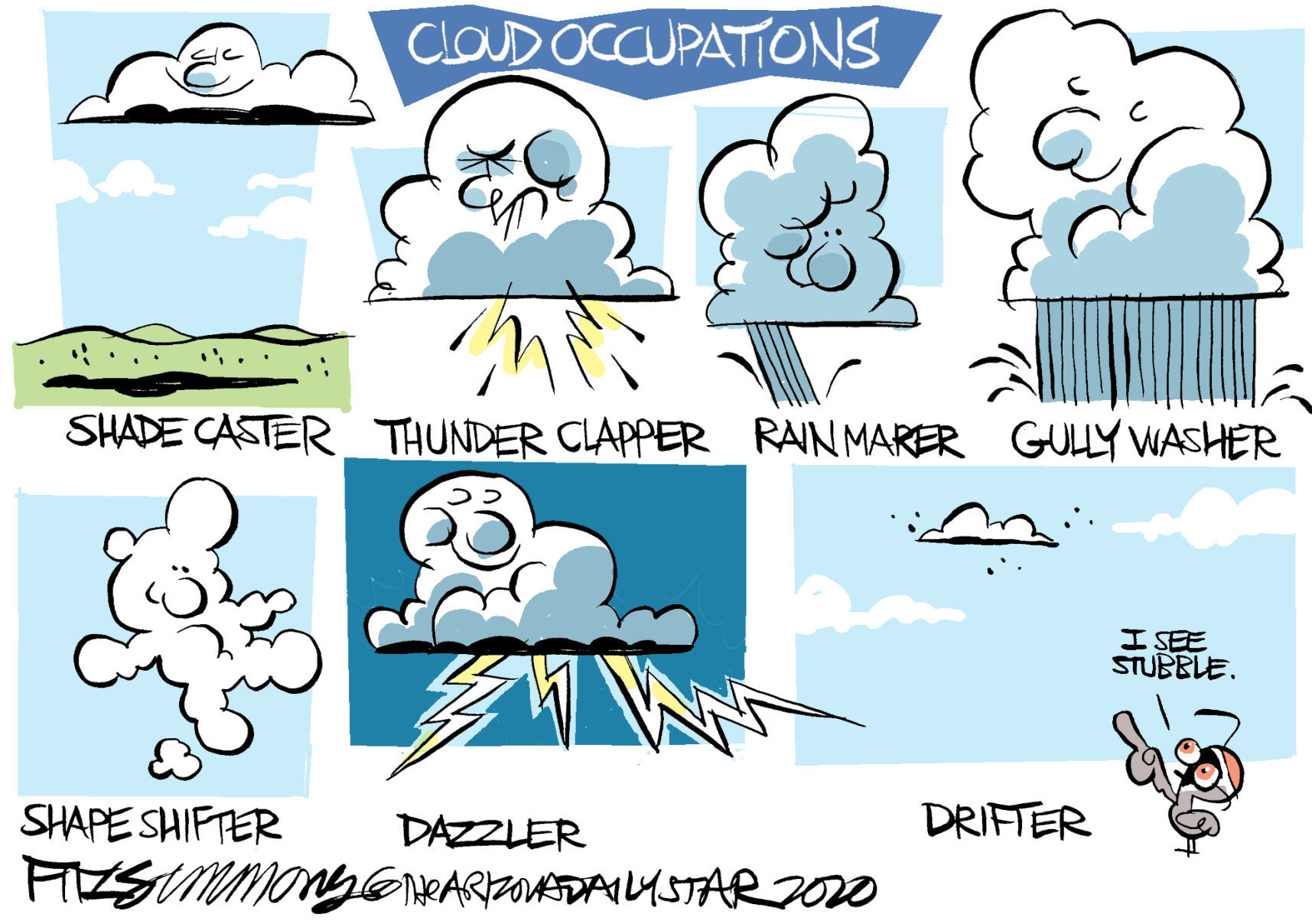 Last Laugh: Monsoon Clouds